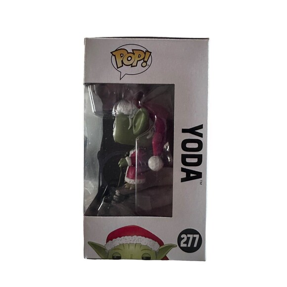 Funko Pop! Vinyl: Star Wars - Yoda (Santa) #277 - Picture 2 of 4